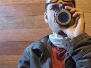 Sweet, cold milk with cookies, I like it. 9/16