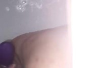 Fucking myself with my dildo and water jet til I squirt on private cam sesh 5/16