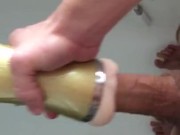 Toy in the shower, moaning loud and dirty talk