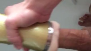Toy in the shower, moaning loud and dirty talk