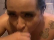 THICK LATINA GETS FUCKED IN THE SHOWER 7/16