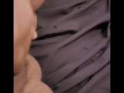 Squirting thinking of daddies cock