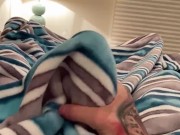 What’s hiding behind the blanket??