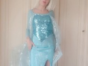 The beautiful Queen Elsa is more beautiful without clothes 4/16