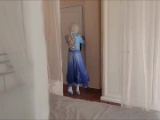 long last! Elsa has melted, has stopped being frozen 1/16