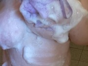 Soapy tiddies - Screenshot 11 of 16 - Big Tits