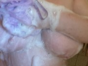 Soapy tiddies - Screenshot 15 of 16 - Big Tits