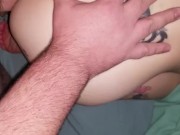 Another student of mine with a greedy womb... 