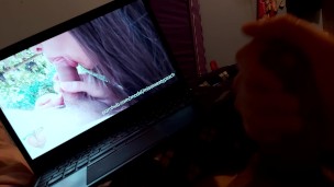 Masturbate whit miss sweaty peach P1