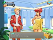 SPACE RESCUE CODE PINK 4.5: SAUNA JOY WITH RED HEAD TEENS 14/16