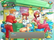 SPACE RESCUE CODE PINK 4.5: SAUNA JOY WITH RED HEAD TEENS 8/16