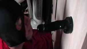 bbc oil dildo cock sucking