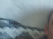 I listen to music. 5/16