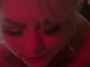 So much cum! Huge facial for Hayden Nichole! 15/16