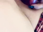 Getting myself off before he fucks me 11/16