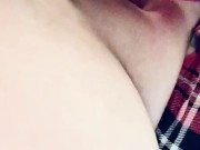 Getting myself off before he fucks me 16/16