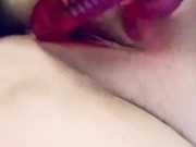 Getting myself off before he fucks me 2/16