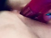 Getting myself off before he fucks me 6/16