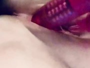 Getting myself off before he fucks me 7/16