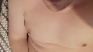 Masturbating over sissy porn