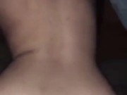 Sexy premium snapchat slut gets creampied on the sidewalk 3/16