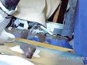 hot blonde facesitting and ball crushing with ruined orgasm 3/16