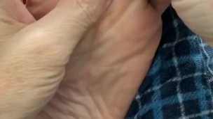 Wrinkled soles JOI 