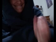 Morning handjob from our snap story 13/16