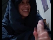 Morning handjob from our snap story 16/16