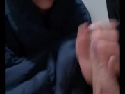 Morning handjob from our snap story 9/16