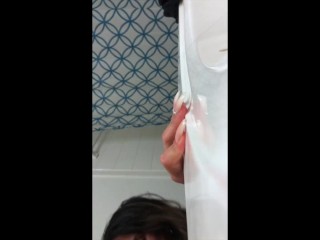 Japanese Looking Latina Milf gets BBC and Facial Before Shower