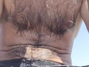 It was a good day for swimming in the river. 11/16