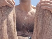 It was a good day for swimming in the river. 5/16