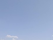 It was a good day for swimming in the river. 9/16