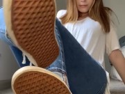 Look at, smell, and taste my feet with me 2/16