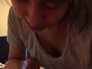 No. Quiere tragarse  el. Semen 11/16