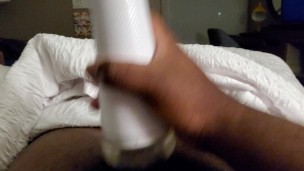Chub uses fleshlight