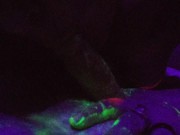 Slut Sucks Glow in the Dark Cock  15/16