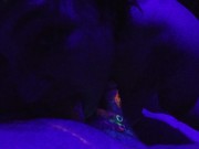 Slut Sucks Glow in the Dark Cock  2/16