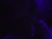 Slut Sucks Glow in the Dark Cock  4/16