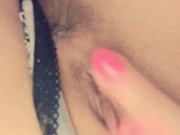 Snapchat cheating slit playing pussy