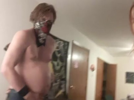 Tied up Ballbusting