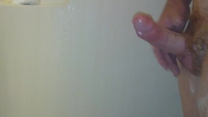 Masturbating in the shower