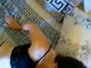 Wife gets Fucked by Husband moan like a bitch and get her creampie 3/16