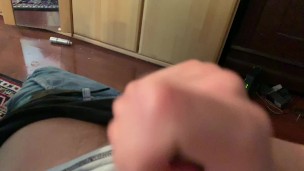 Amateur Jerk off Huge Cumshot Handjob Solo Uncutcock 4k 60fps Hot