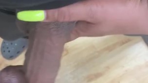 Wow. Someone found where I work! I made him cum on my piece! Onlyfans/arejaye88