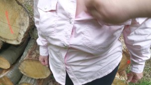 Rip my blouse and slap my tits in public - Trailer