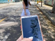 My friend controls my lush while I skate in the park, it is nice to go outside again! 1/16