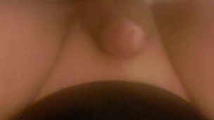 POV Pegging. I fucked the cum out of him