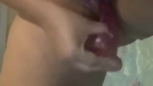Squirting ebony pussy